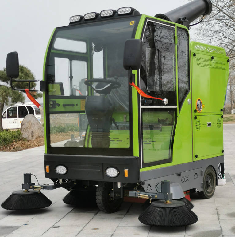 江苏道路清洁广泛应用电动环卫清扫车